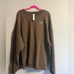 ALO Yoga Accolade Crew Neck Pullover